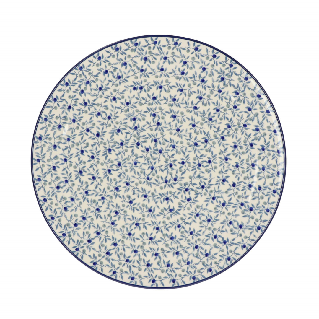 Bunzlau Pizzabord 33cm Blue Olive