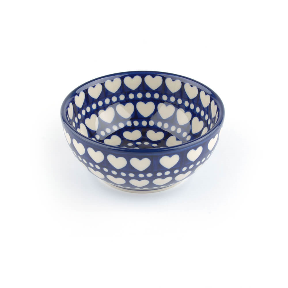 Bunzlau Rijstschaal 12cm Blue Valentine