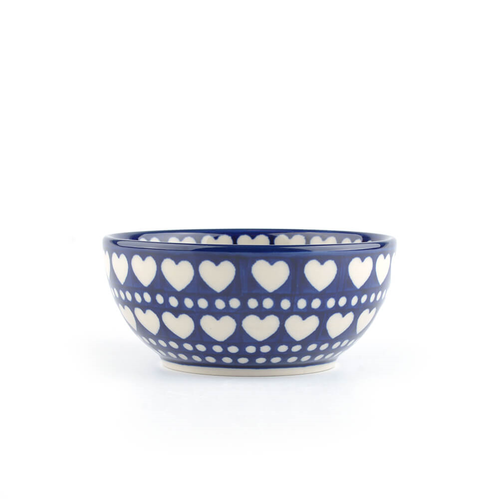 Bunzlau Rijstschaal 12cm Blue Valentine