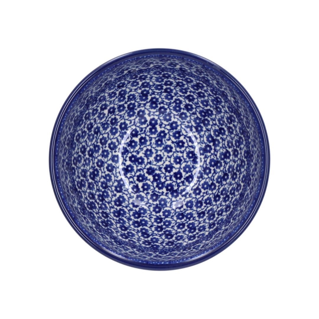 Bunzlau Schaal op voet 14,5cm Midnight Blue