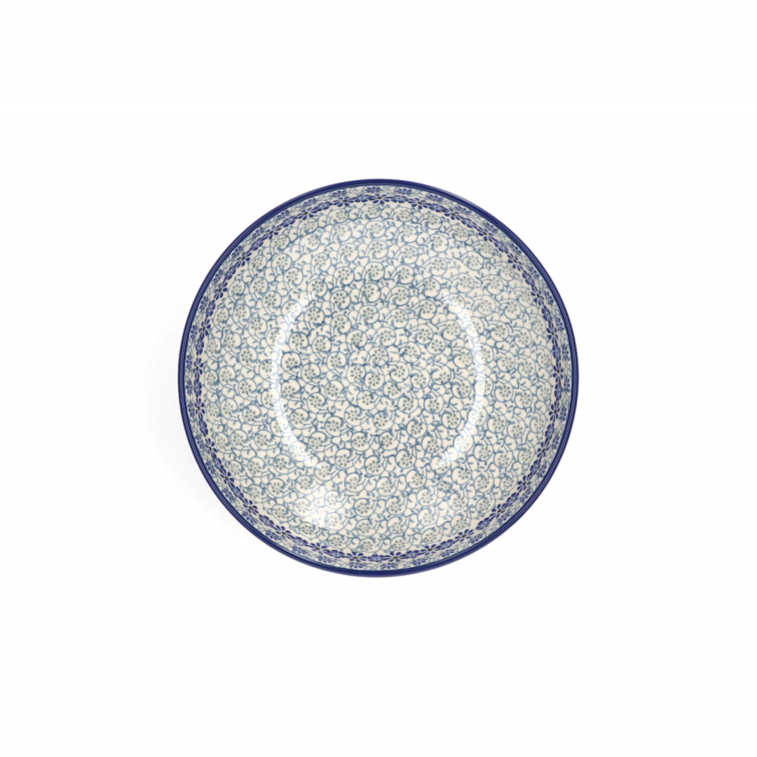 Bunzlau Serveerschaal 22,5cm Blue Fountain