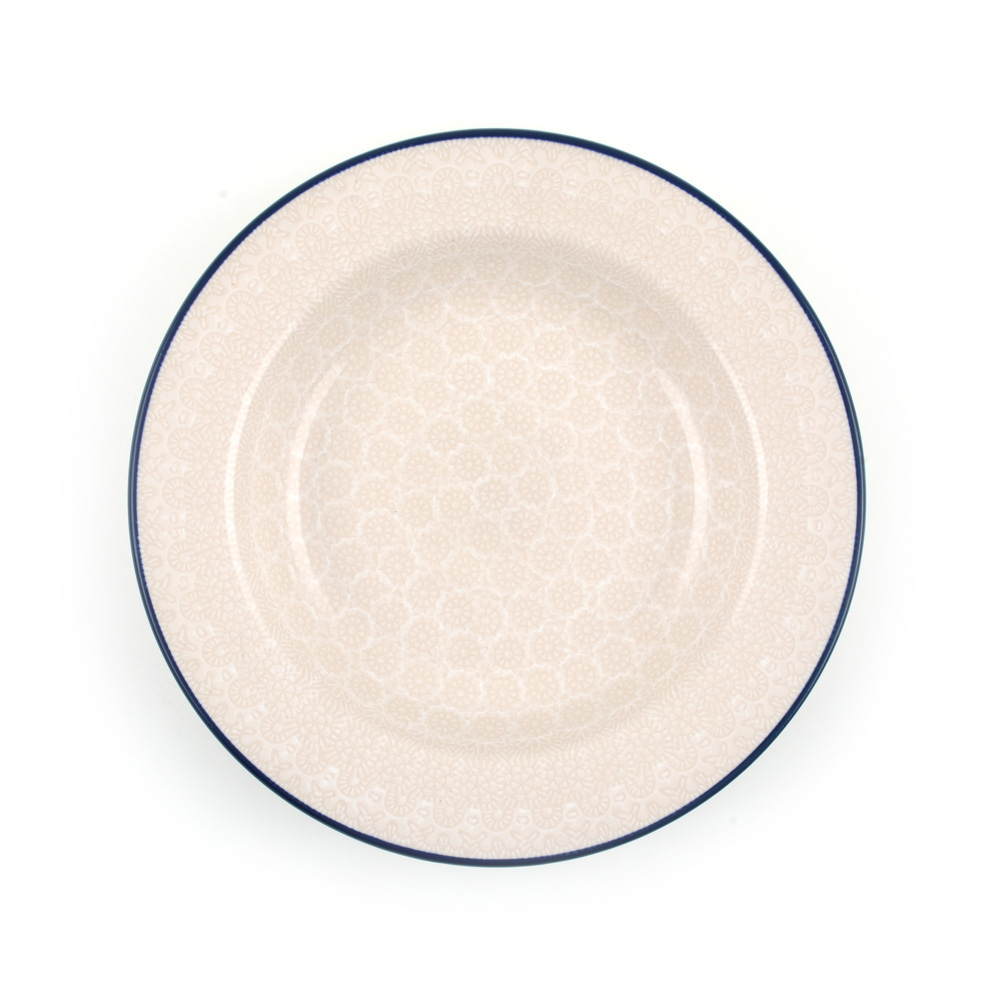 Bunzlau Soepbord 23,5 cm White Lace