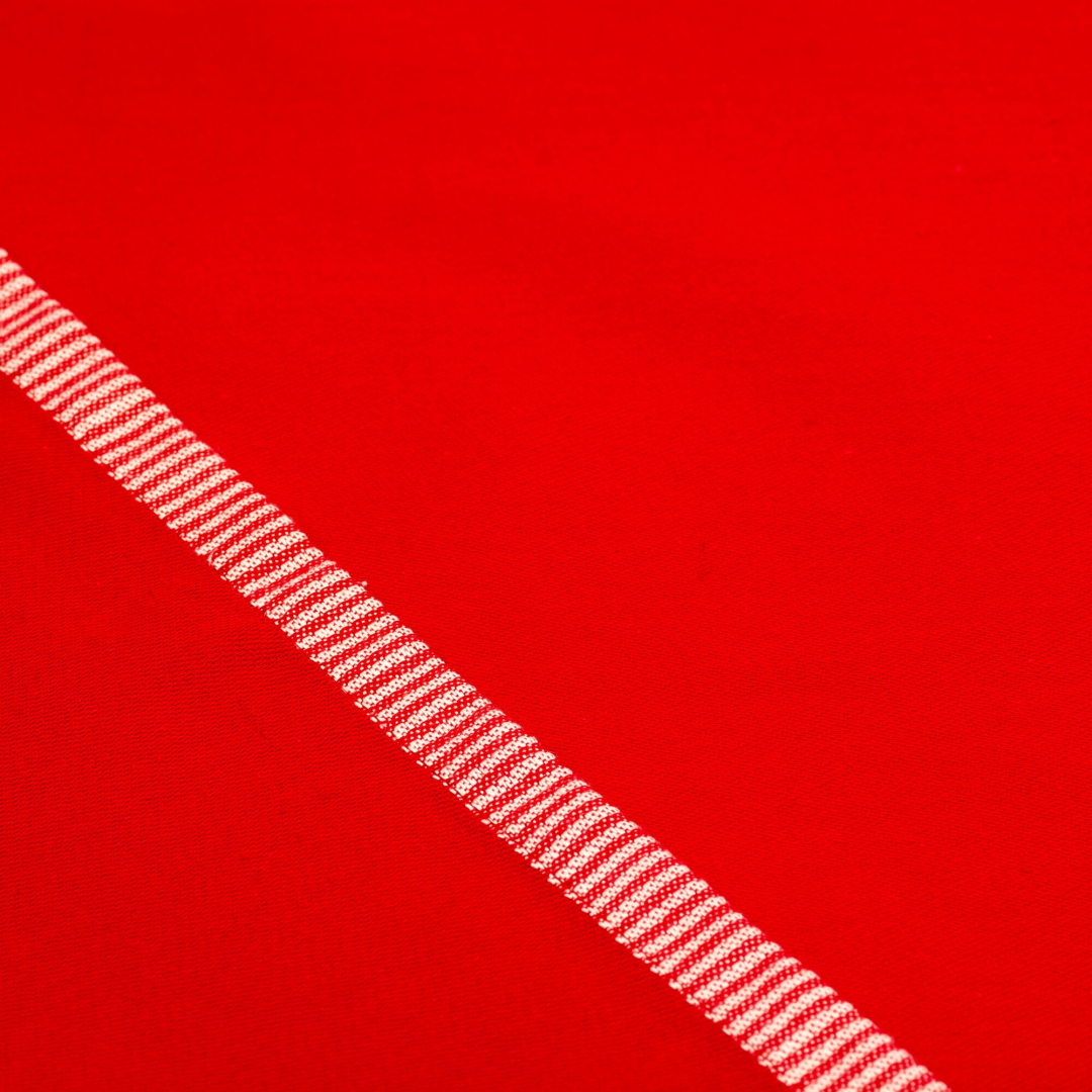 Bunzlau Theedoek 65x65 cm Solid Red