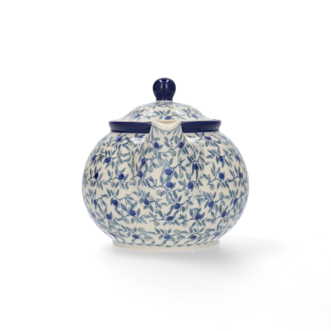 Bunzlau Theepot 0,9L Blue Olive