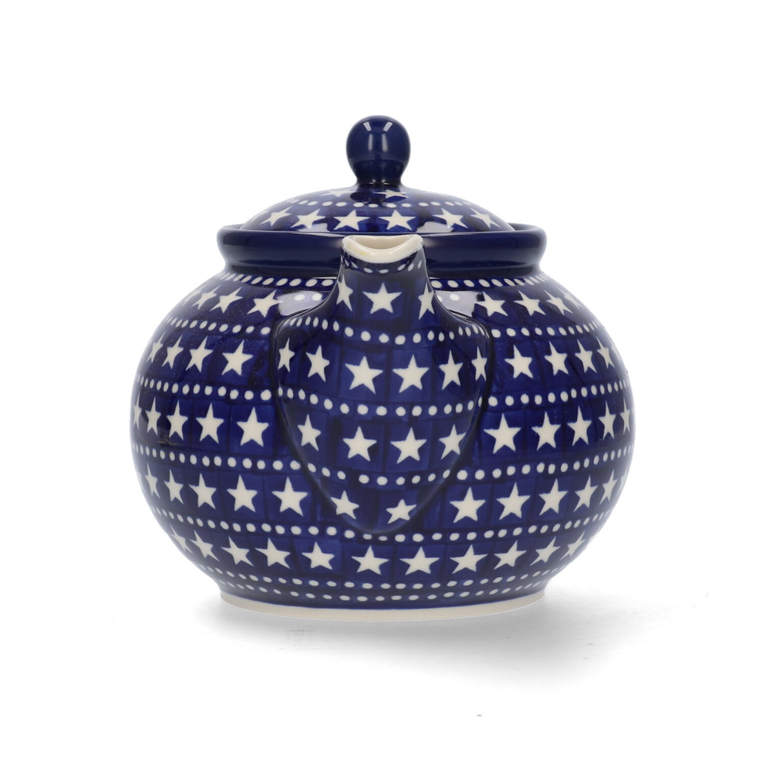 Bunzlau Theepot 1,3L Blue Stars