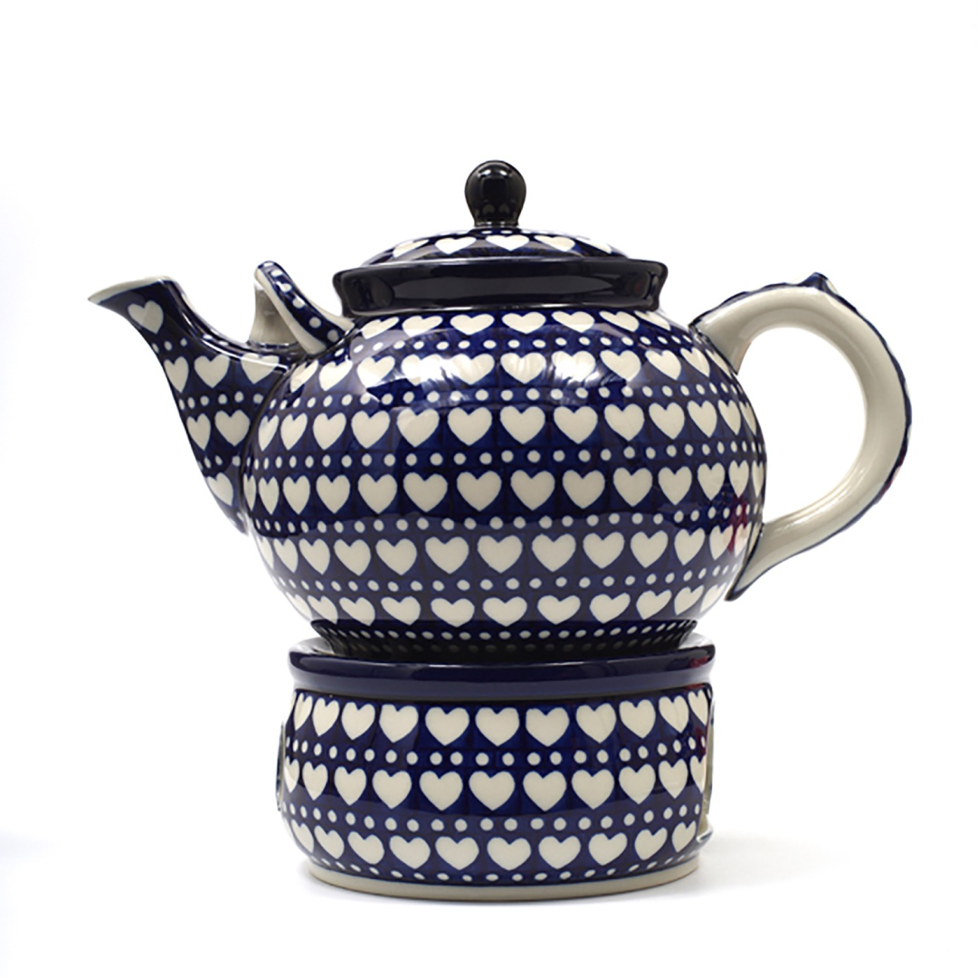 Bunzlau Theepot 2L Blue Valentine