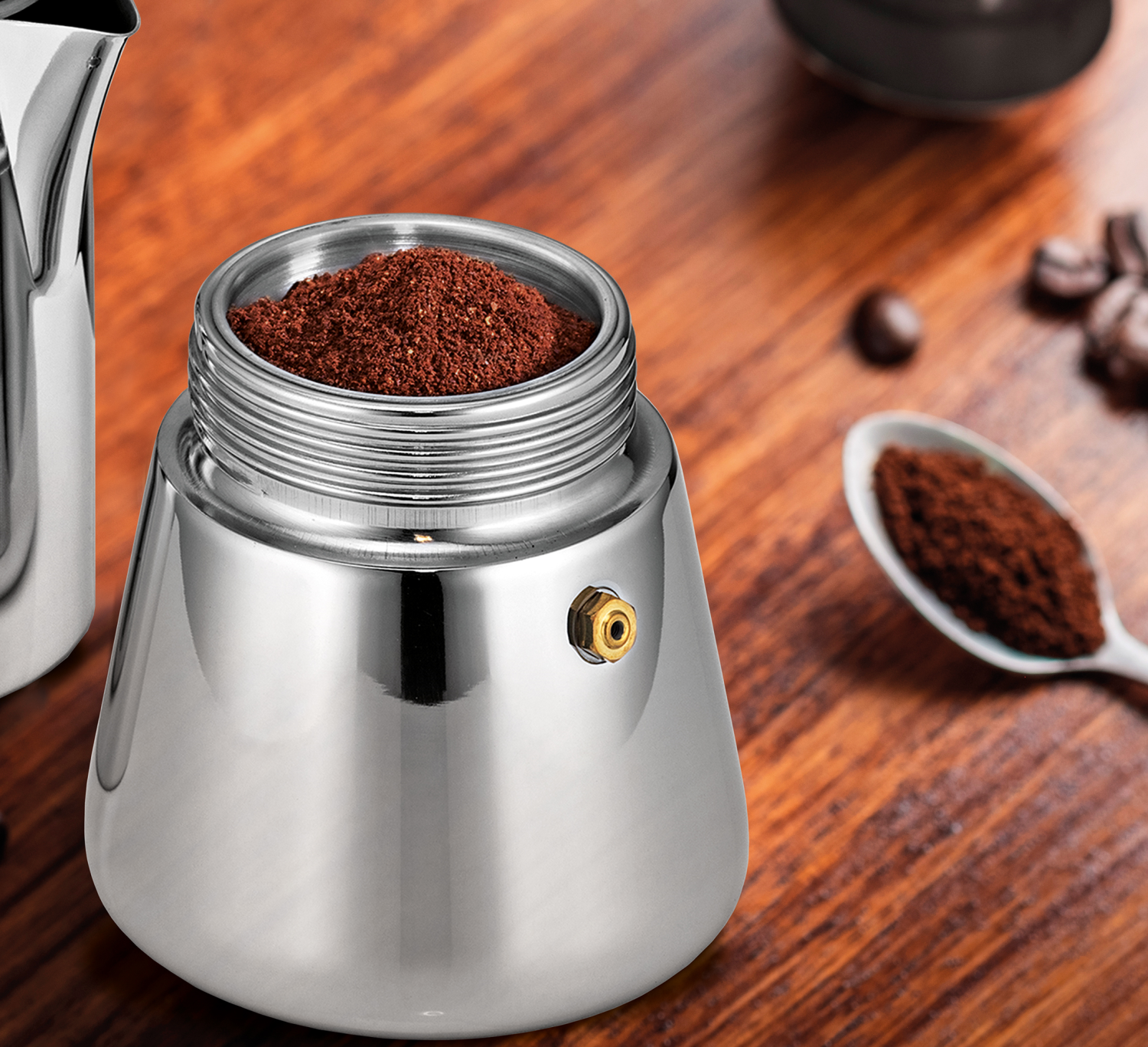 CILIO Espressokoker FIGARO 6 kopjes, olive
