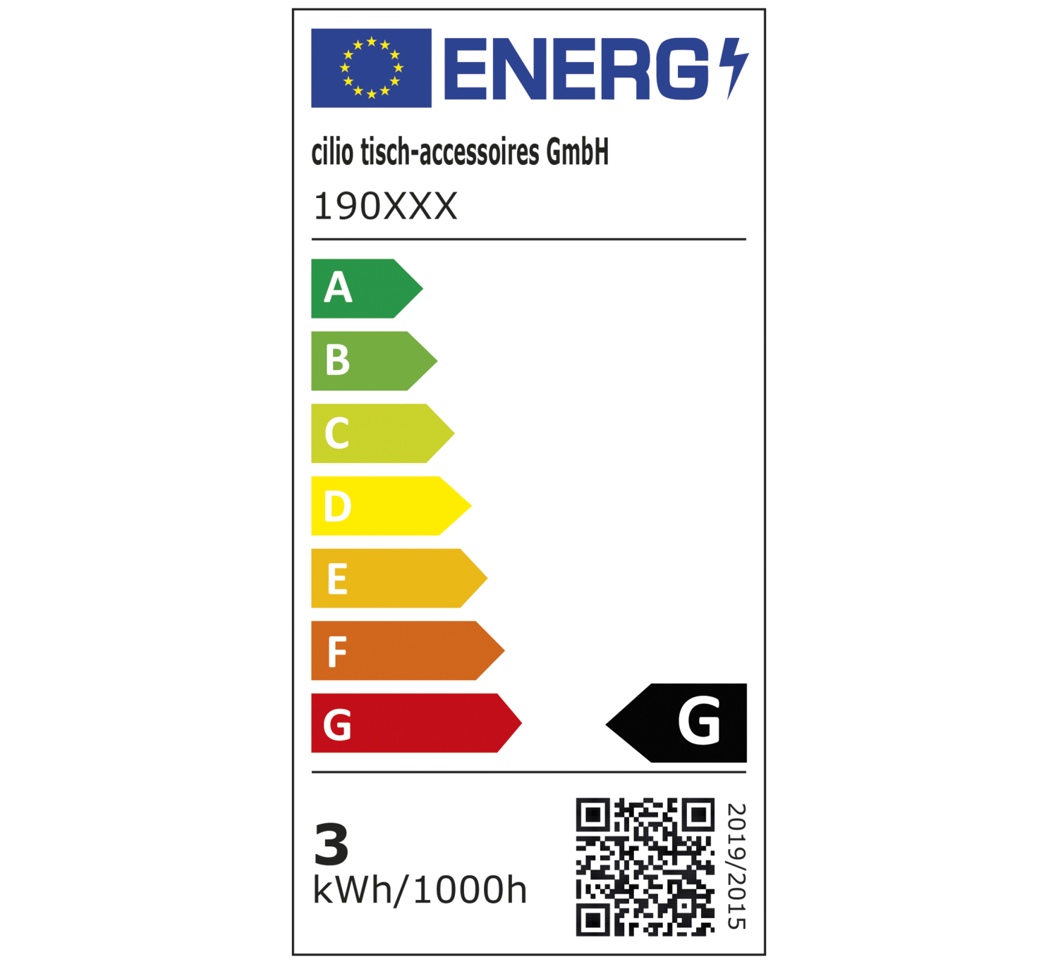 CILIO LED tafellamp SOLE zwart