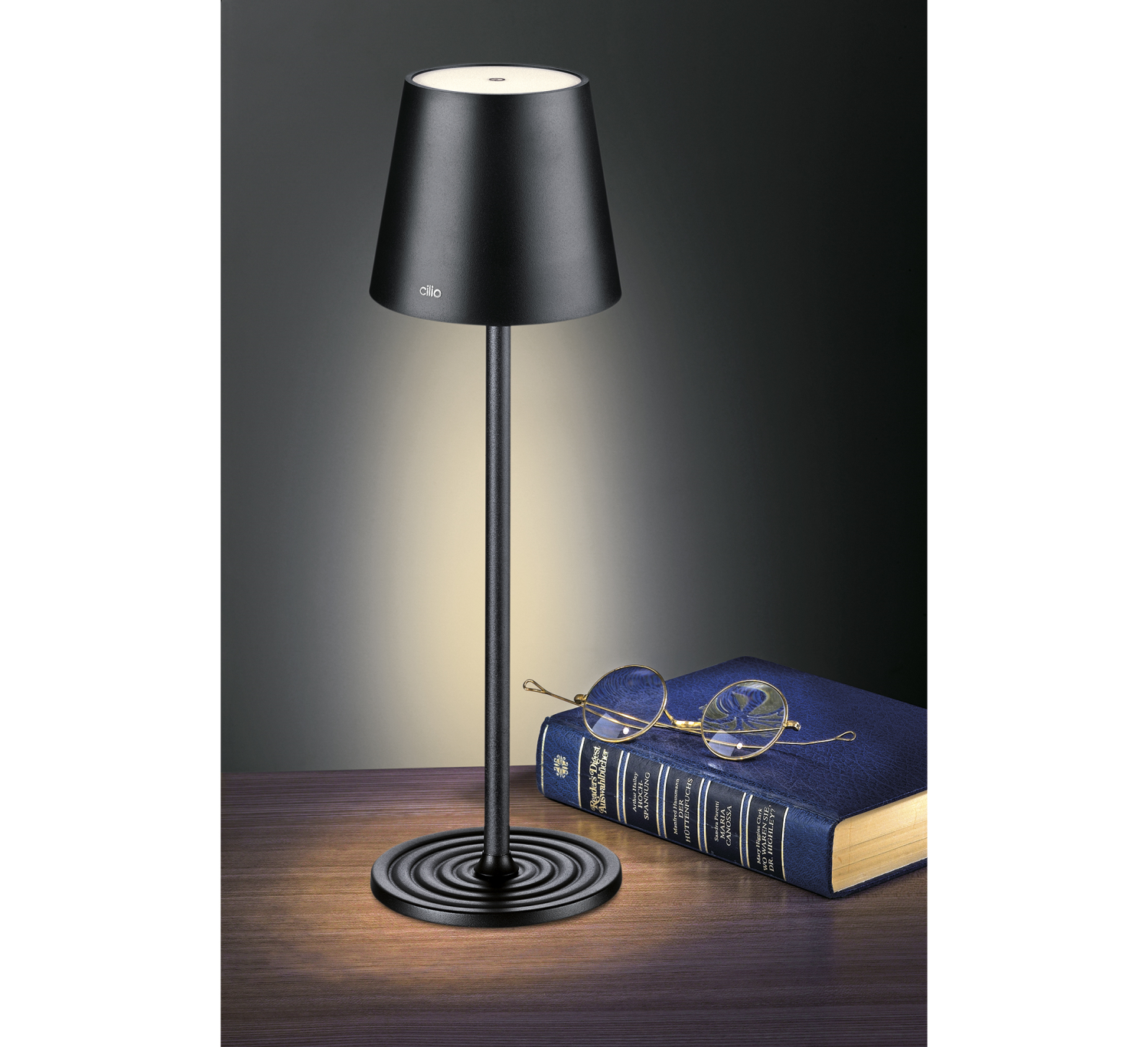 CILIO LED tafellamp SOLE zwart