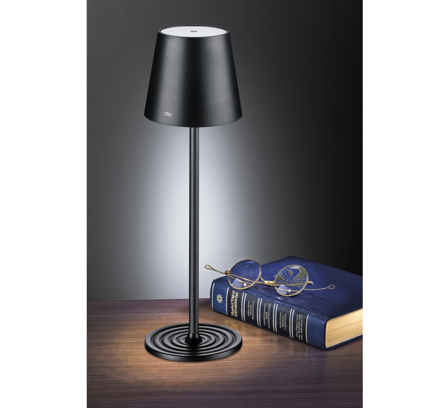 CILIO LED tafellamp SOLE zwart
