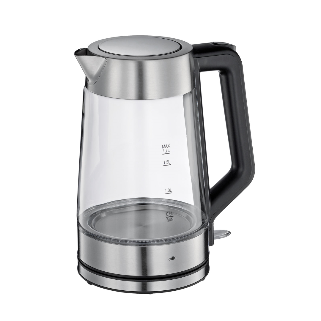 Cilio Waterkoker glas 1,7L Classic Vesuvio