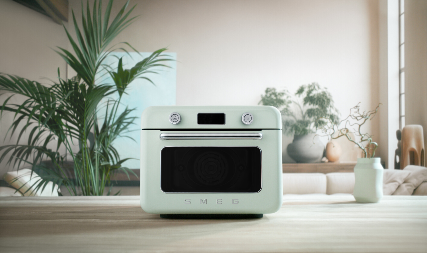 Combi stoomoven Pastel Groen