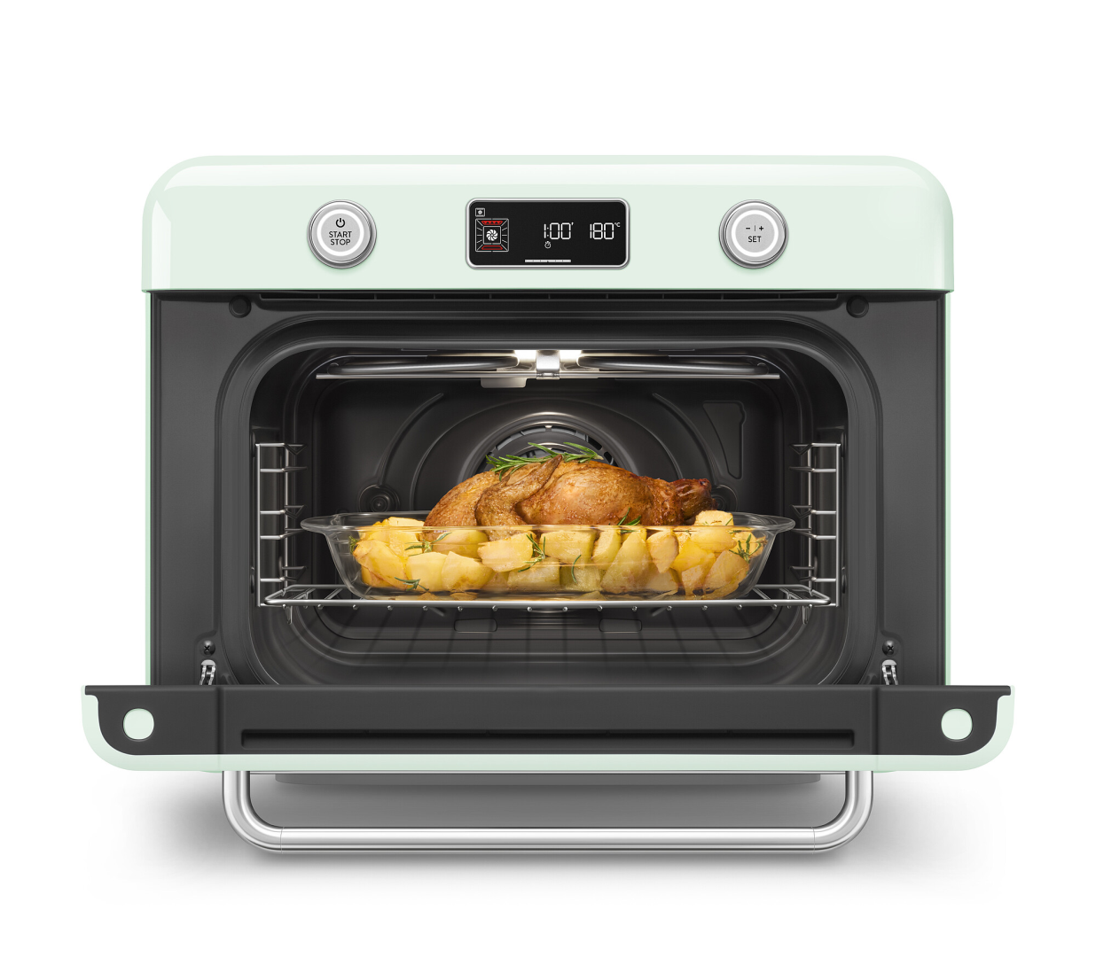 Combi stoomoven Pastel Groen