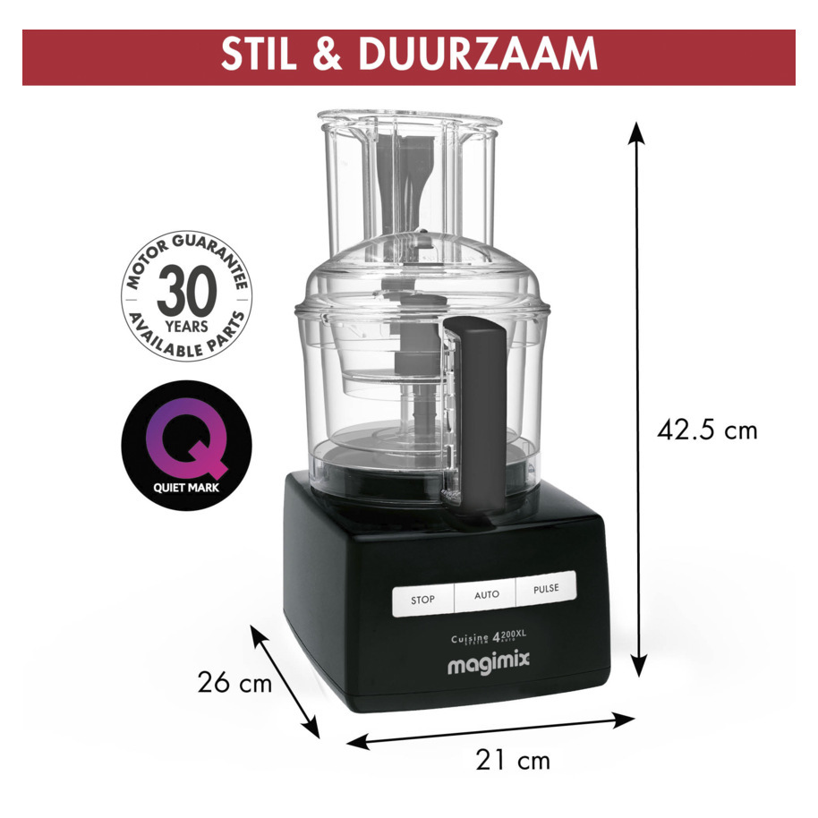 Magimix Foodprocessor Cuisine Systeme 4200Xl