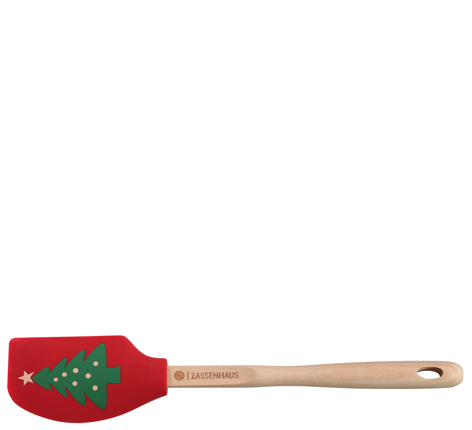 Deegschrapers XMAS gesorteerd, beukenhout 30,5 cm