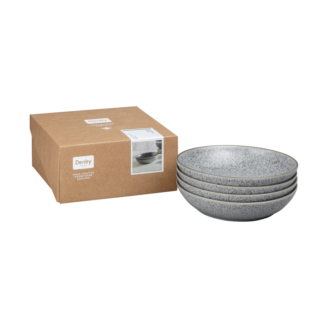 Denby Studio Grey Kommen set/4 22 cm