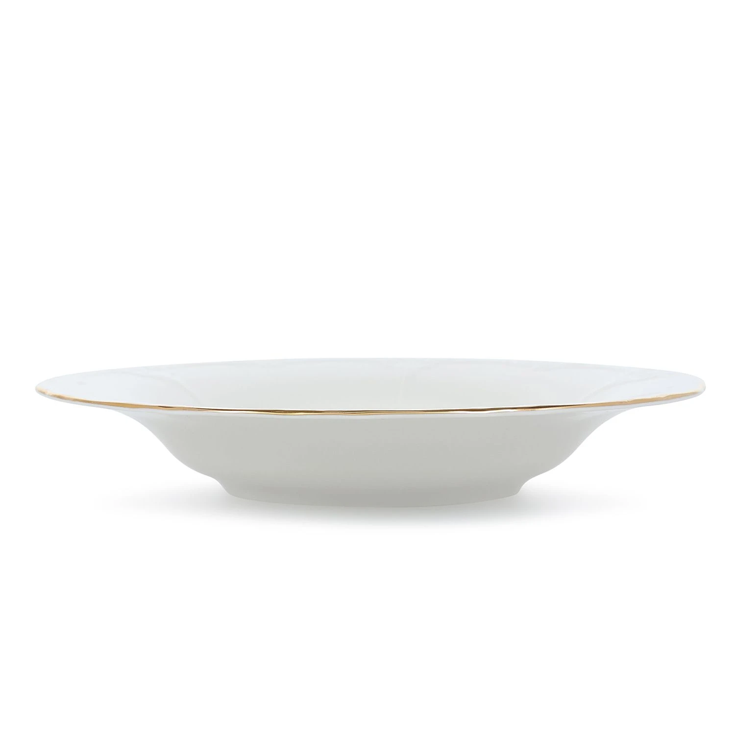 BonBistro Retro Diep Bord 23 cm Gouden Rand