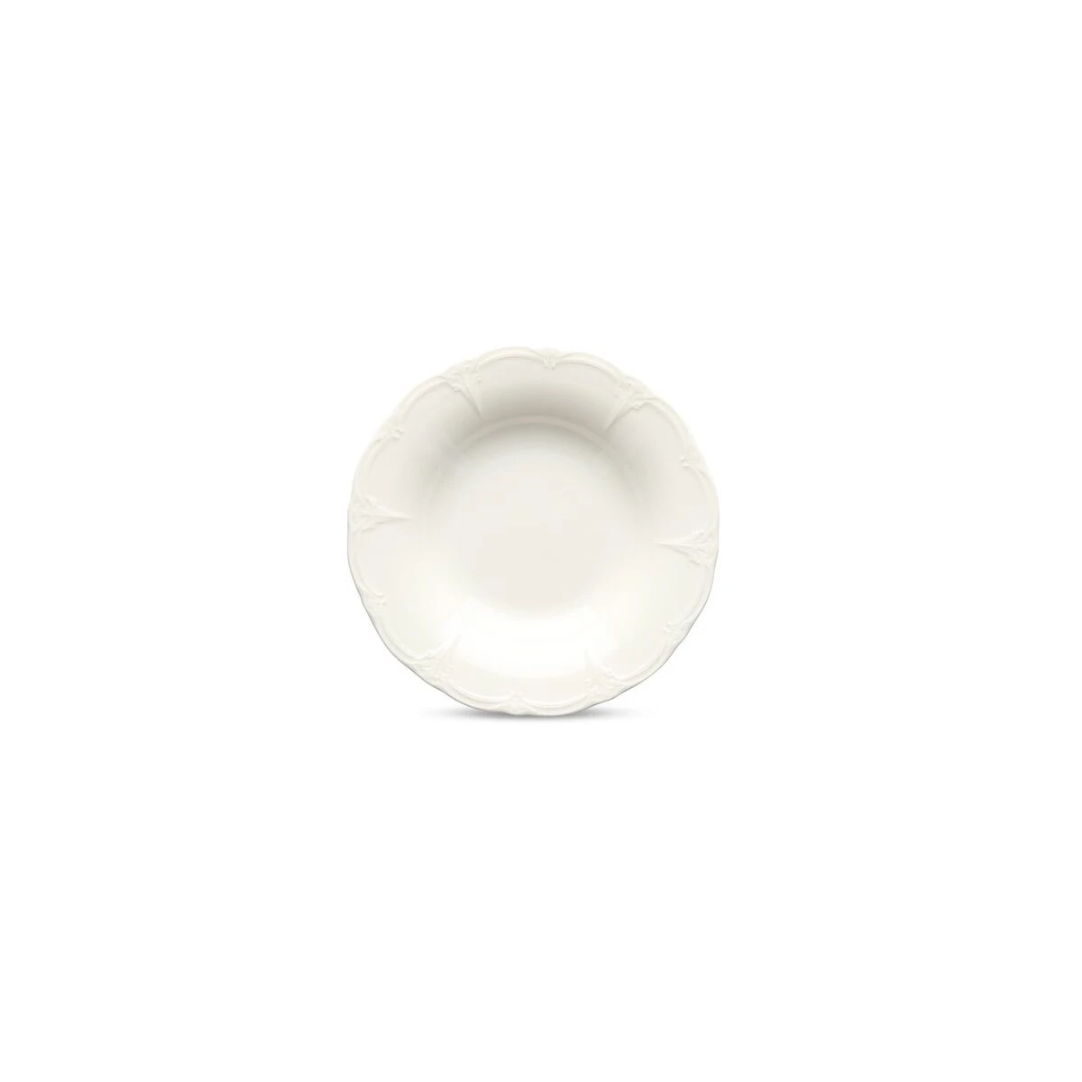 BonBistro Retro Diep Bord 23 cm Ivoor
