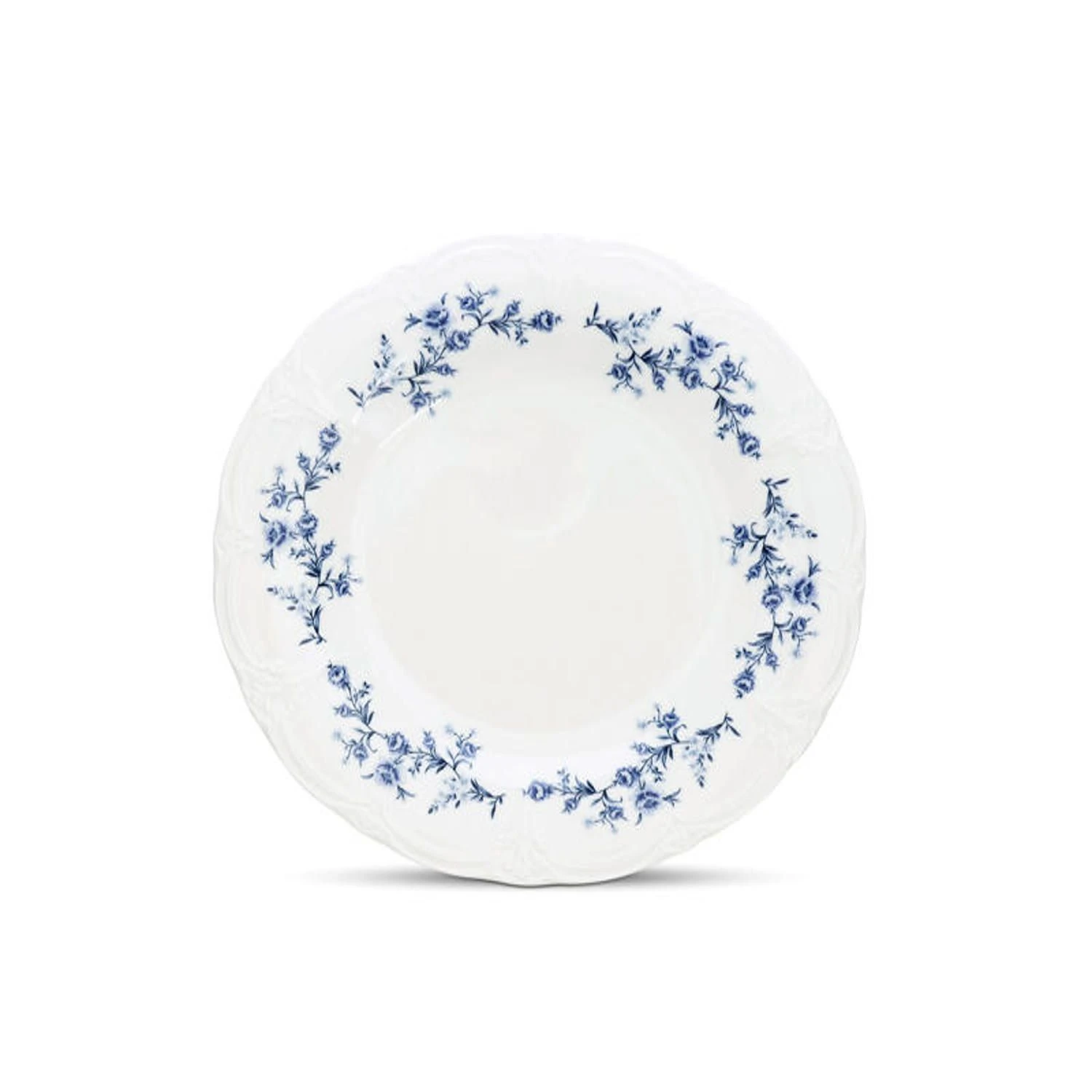 BonBistro Retro Plat Bord 27,5 cm Blue Flower