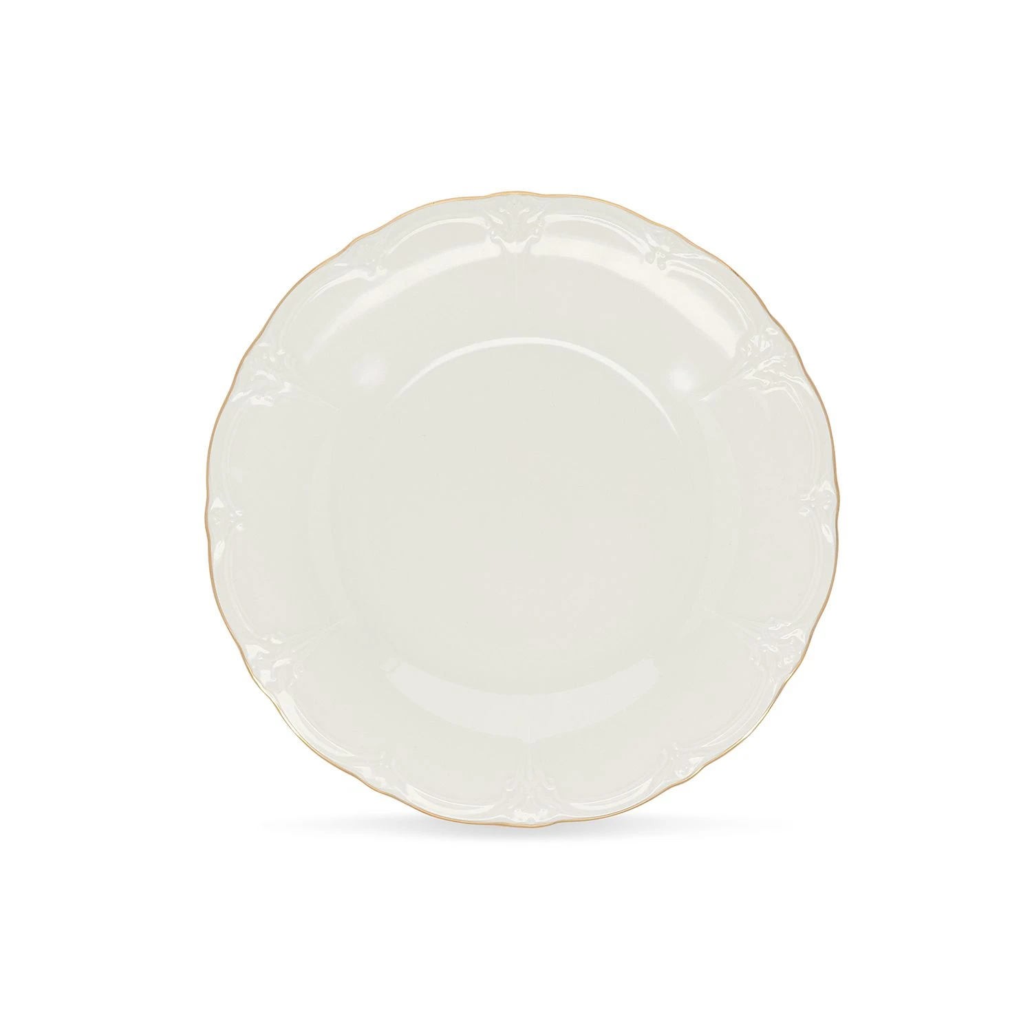 BonBistro Retro Plat Bord 27 cm Gouden Rand