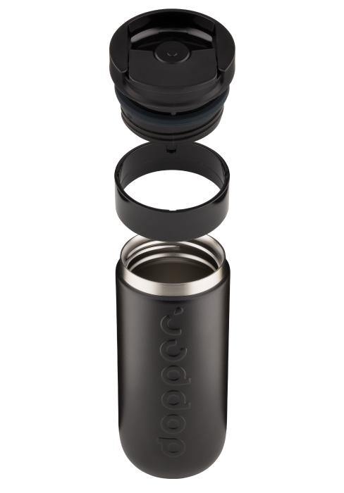 Dopper Travel Mug Blazing Black 400ml