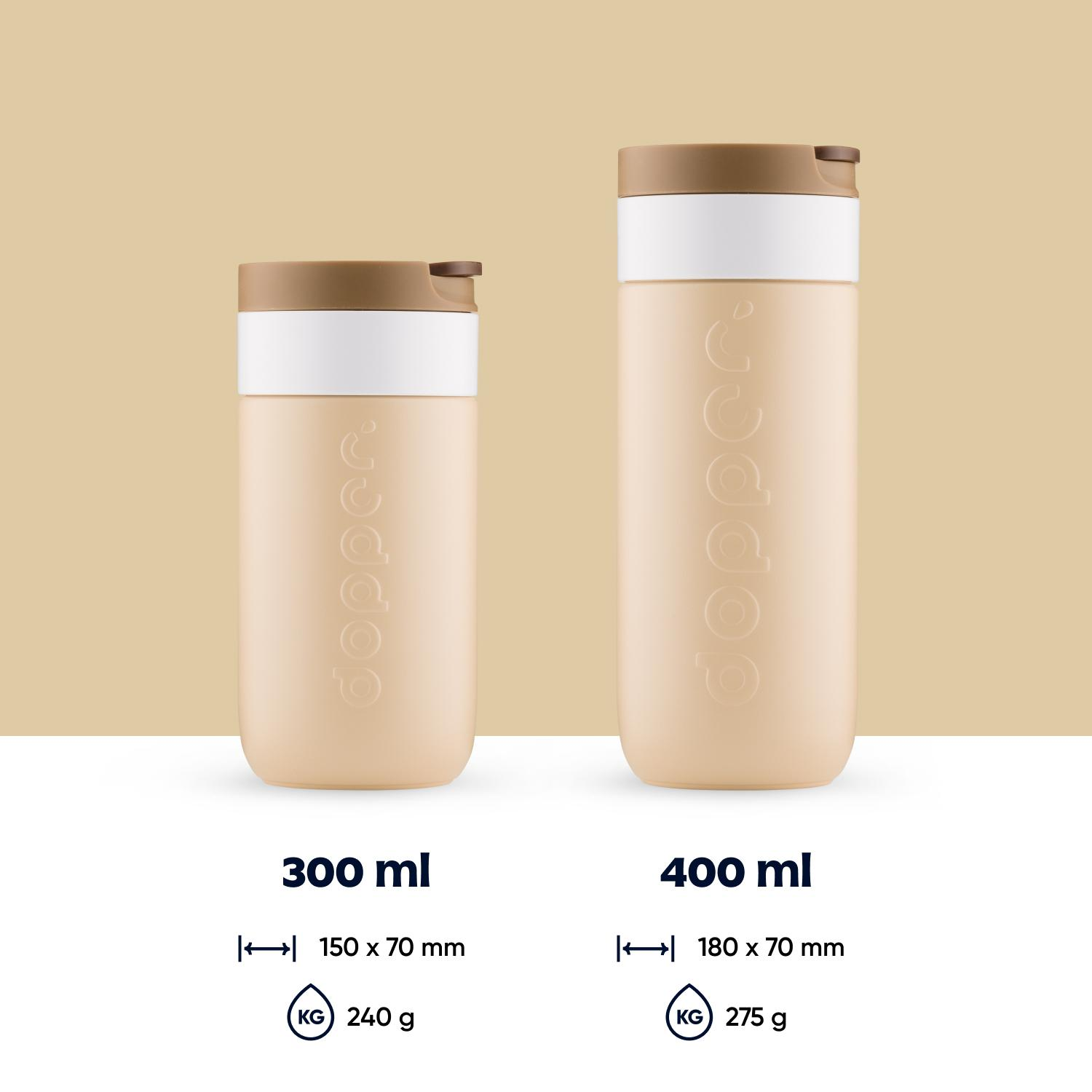 Dopper Travel Mug Earth Brown 300ml