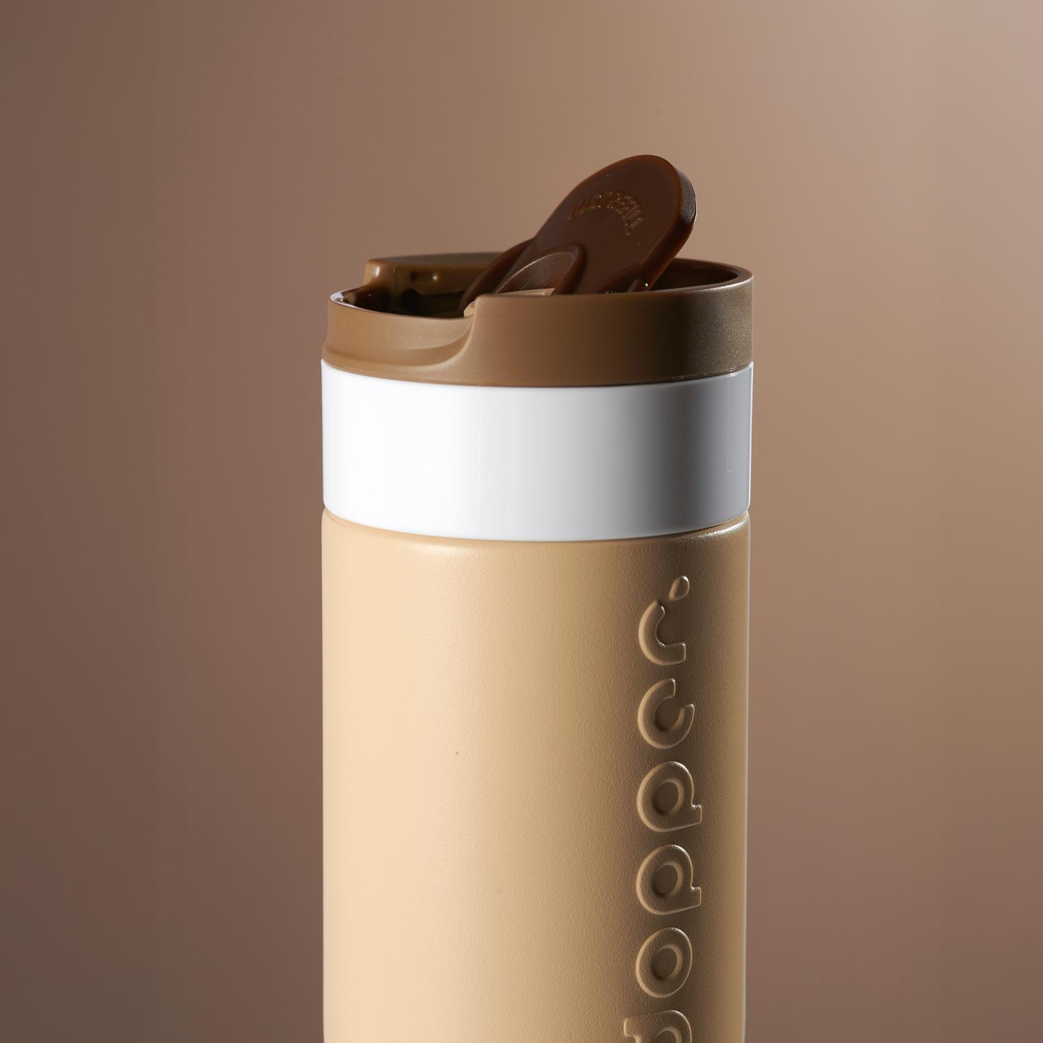 Dopper Travel Mug Earthy Brown 400ml