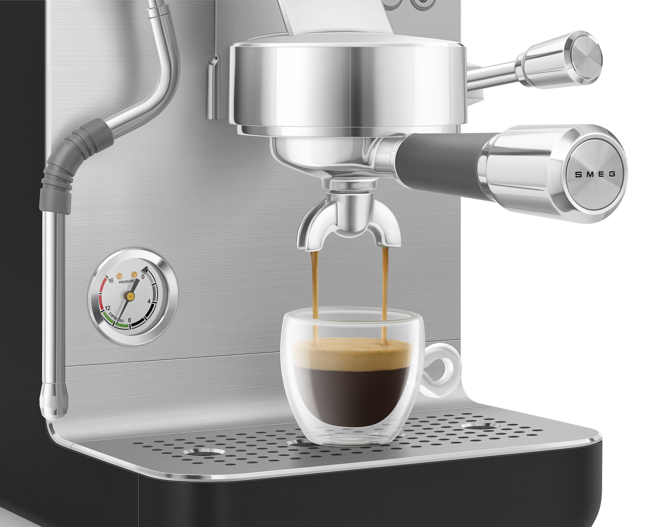 Espressomachine Handmatig Minipro Zwart Mat