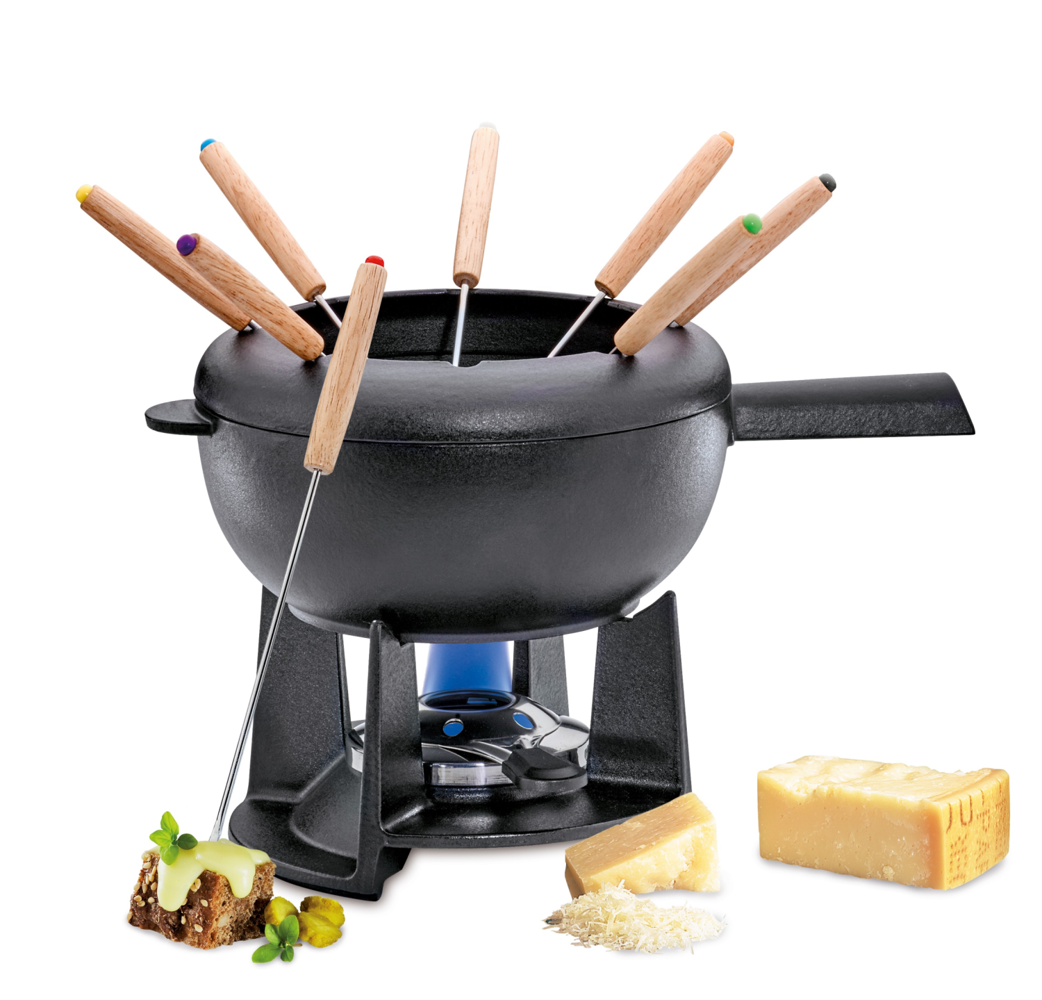 Fondue gaarnituur SAAS-FEE 20 cm