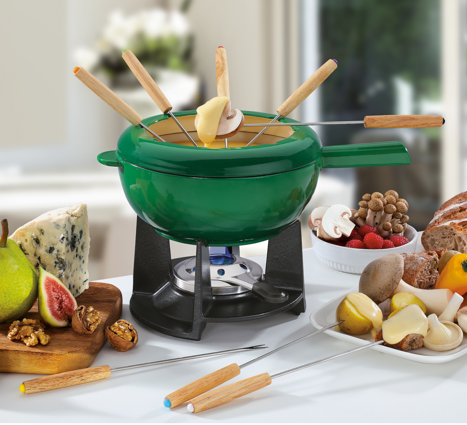 Fondue garnituur SAAS-FEE 20 cm