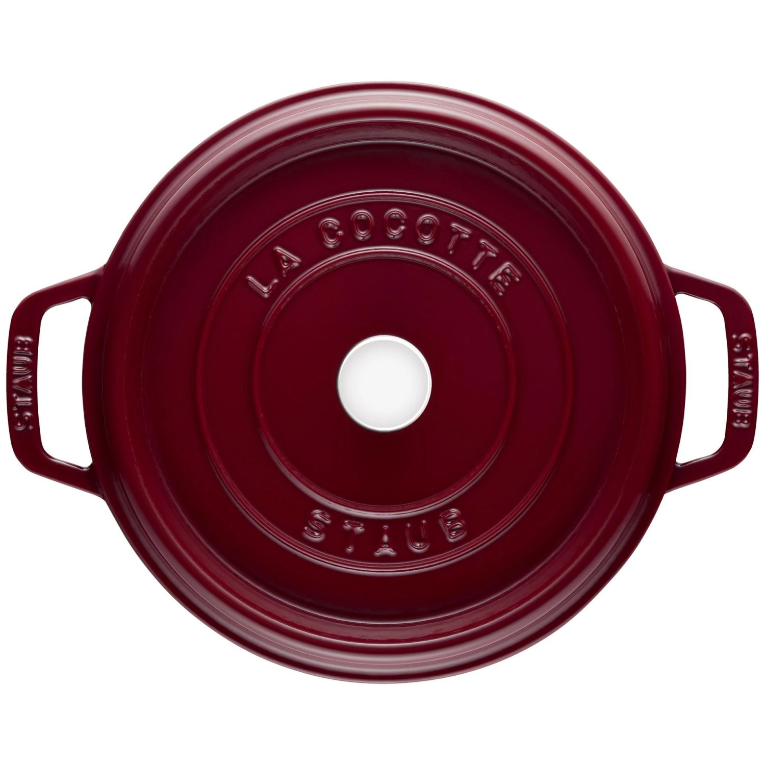 Gietijzeren braadpan Ø 24 cm Bordeaux