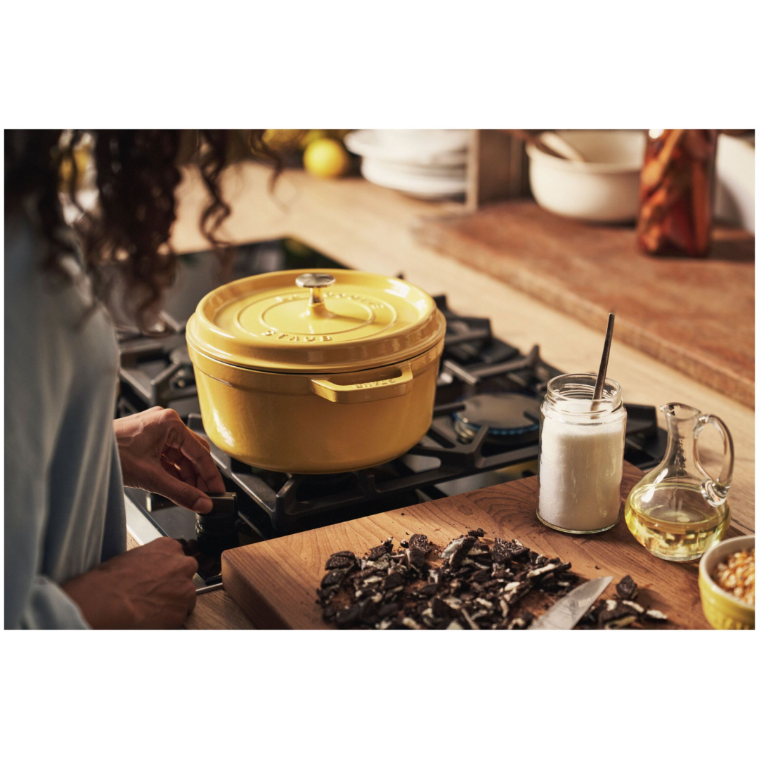 Staub Gietijzeren braadpan Ø 24 cm citron