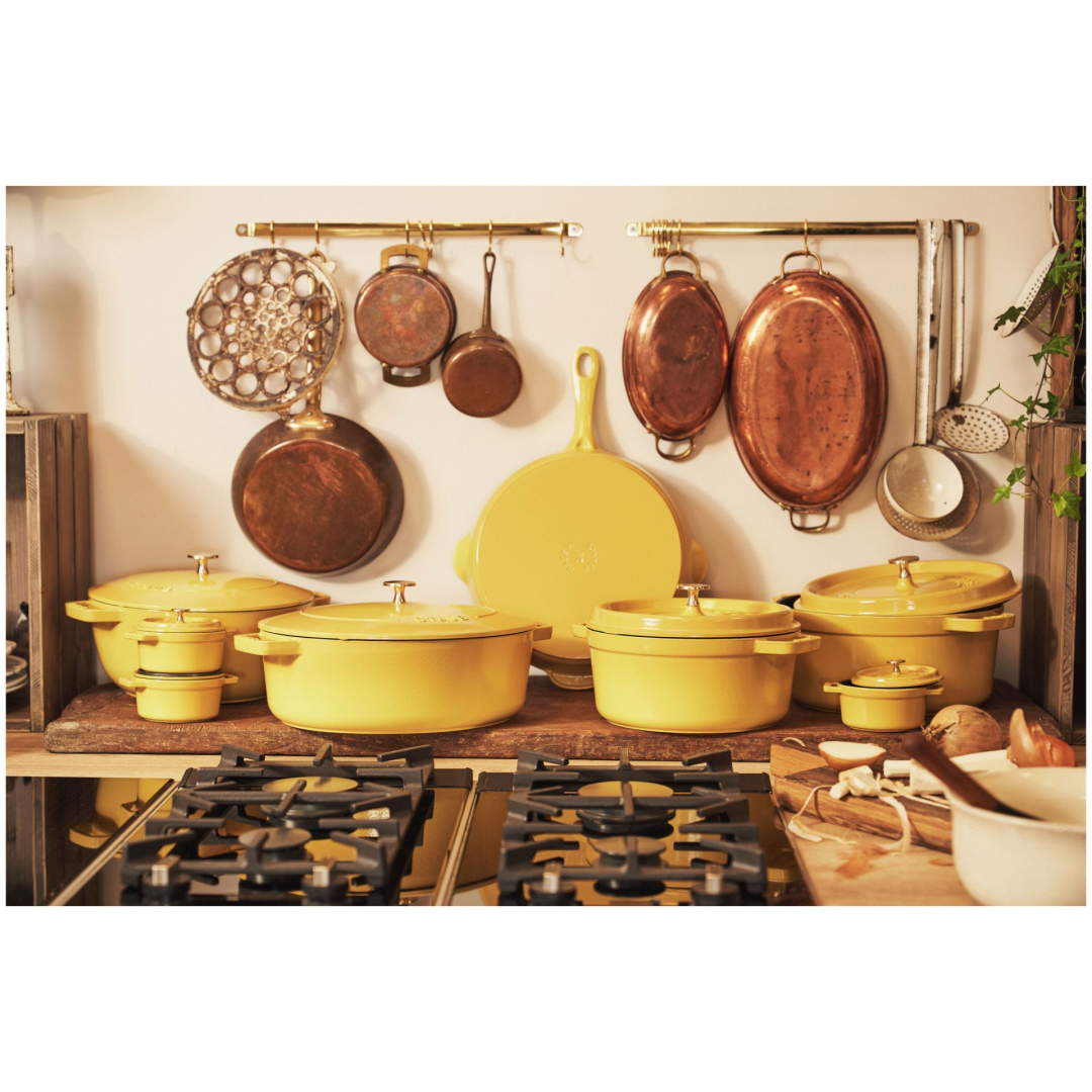 Staub Gietijzeren braadpan Ø 24 cm citron