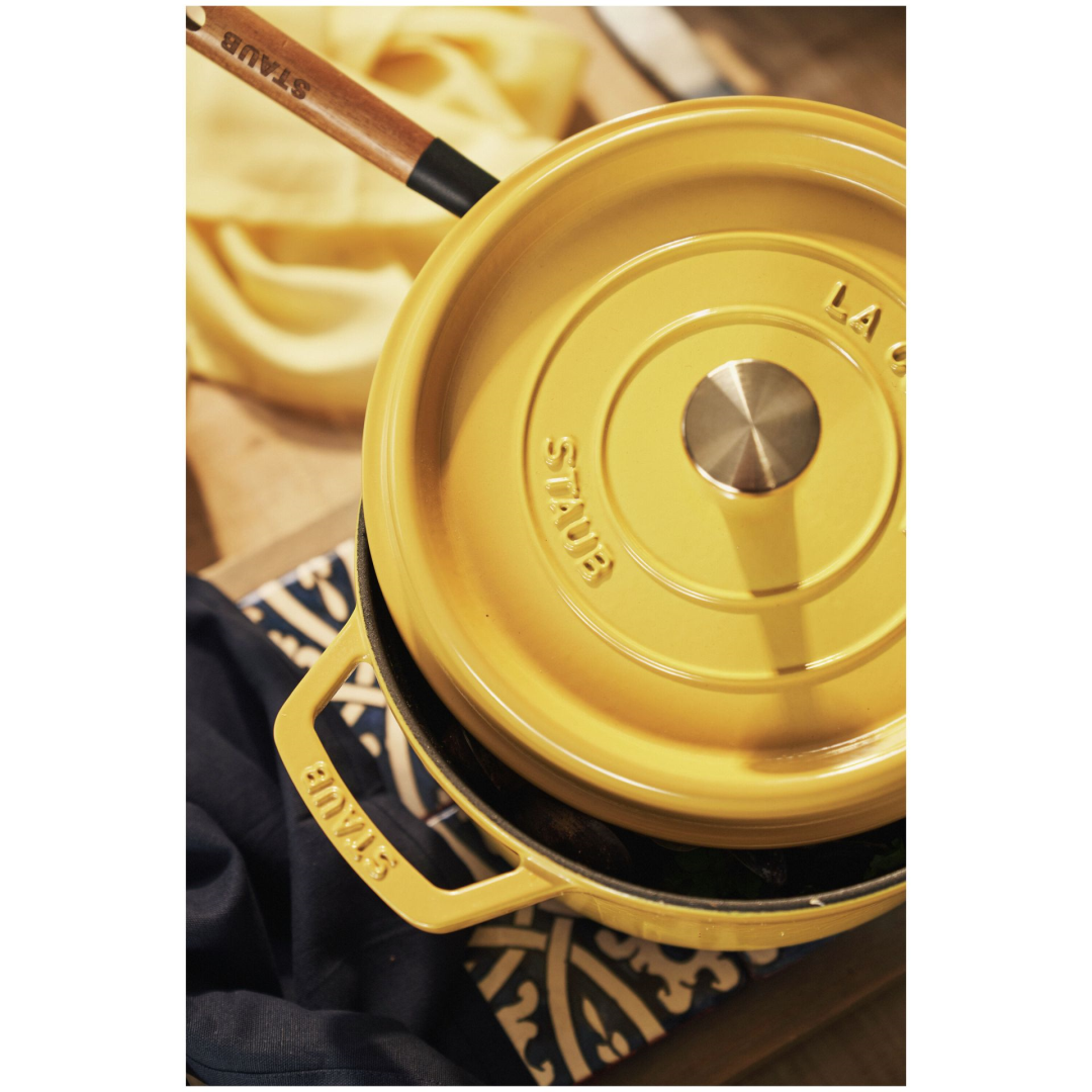 Staub Gietijzeren braadpan Ø 24 cm citron