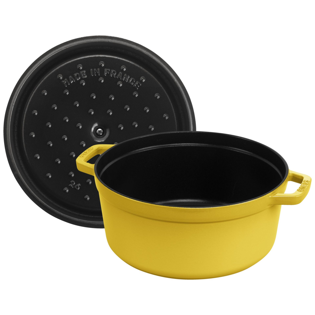 Staub Gietijzeren braadpan Ø 24 cm citron