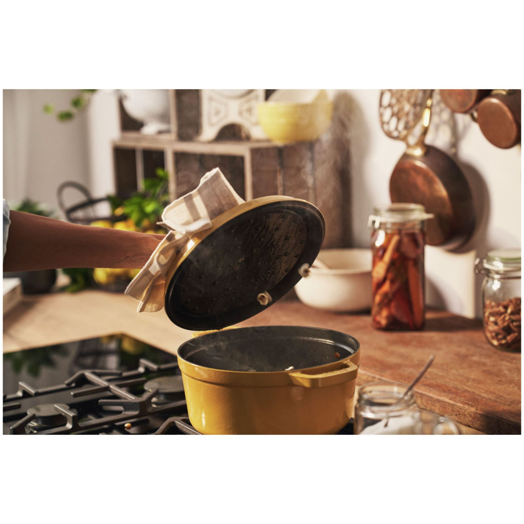 Staub Gietijzeren braadpan Ø 24 cm citron