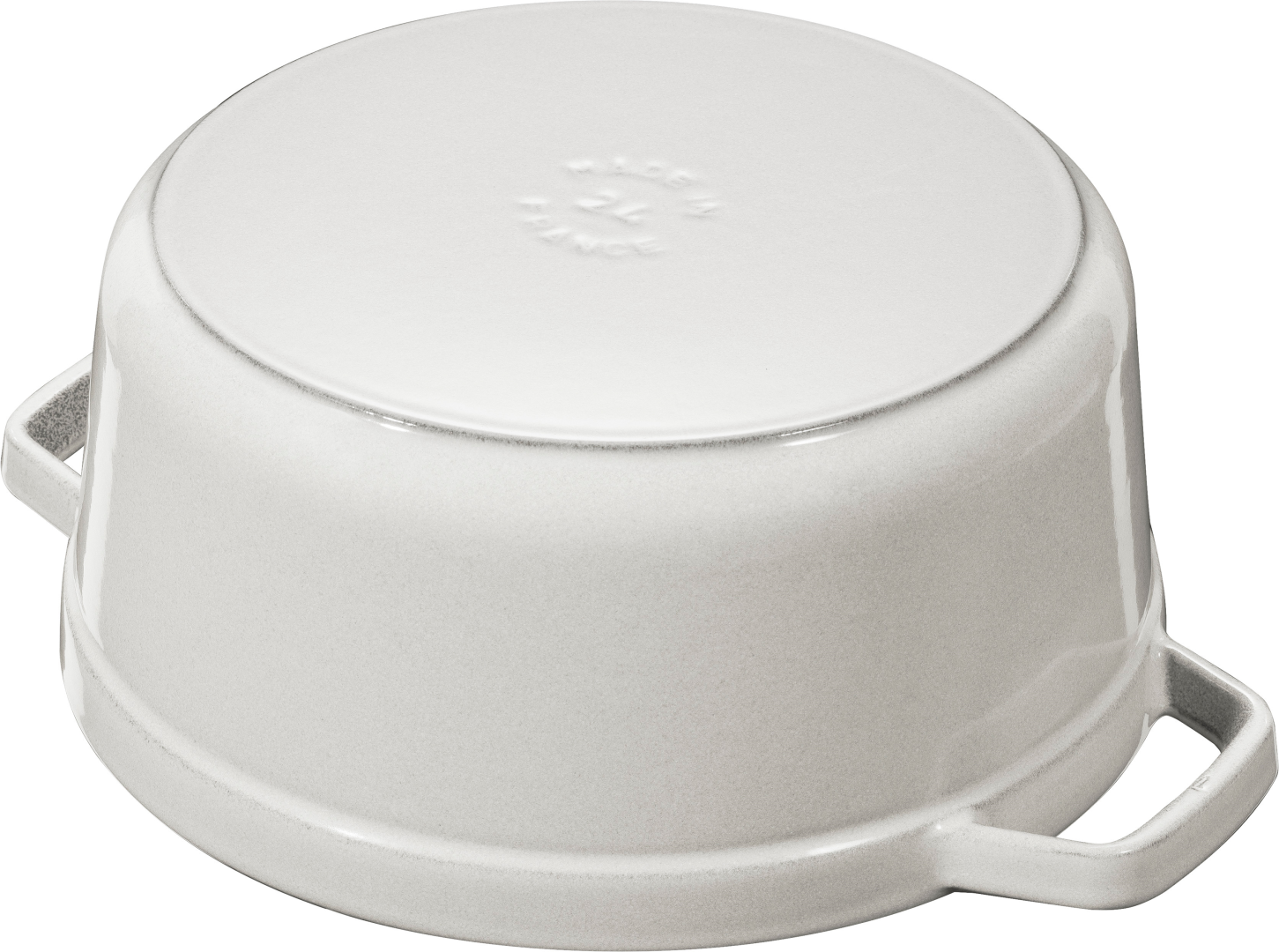 Staub Gietijzeren braadpan Ø 24cm white truffle