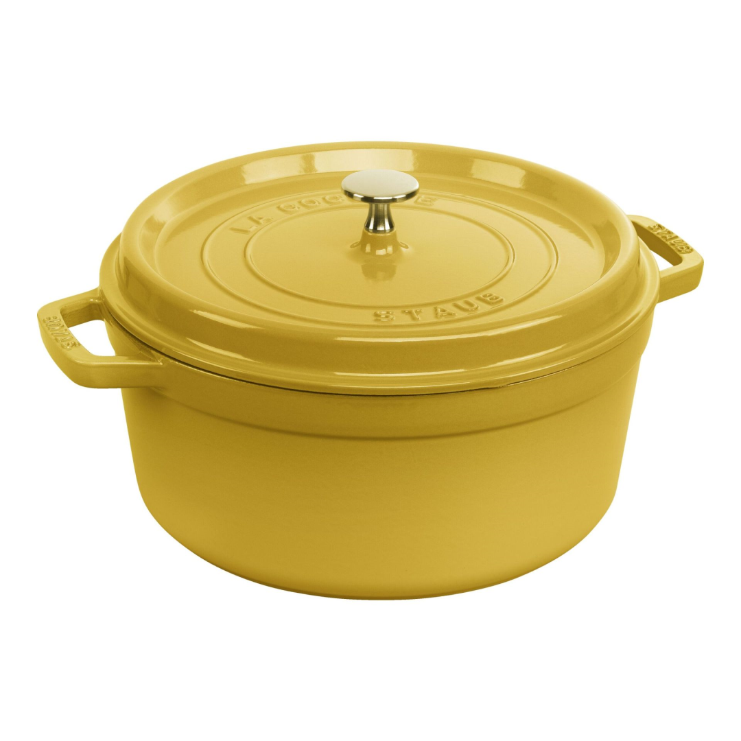 Staub Gietijzeren braadpan Ø 26 cm citron