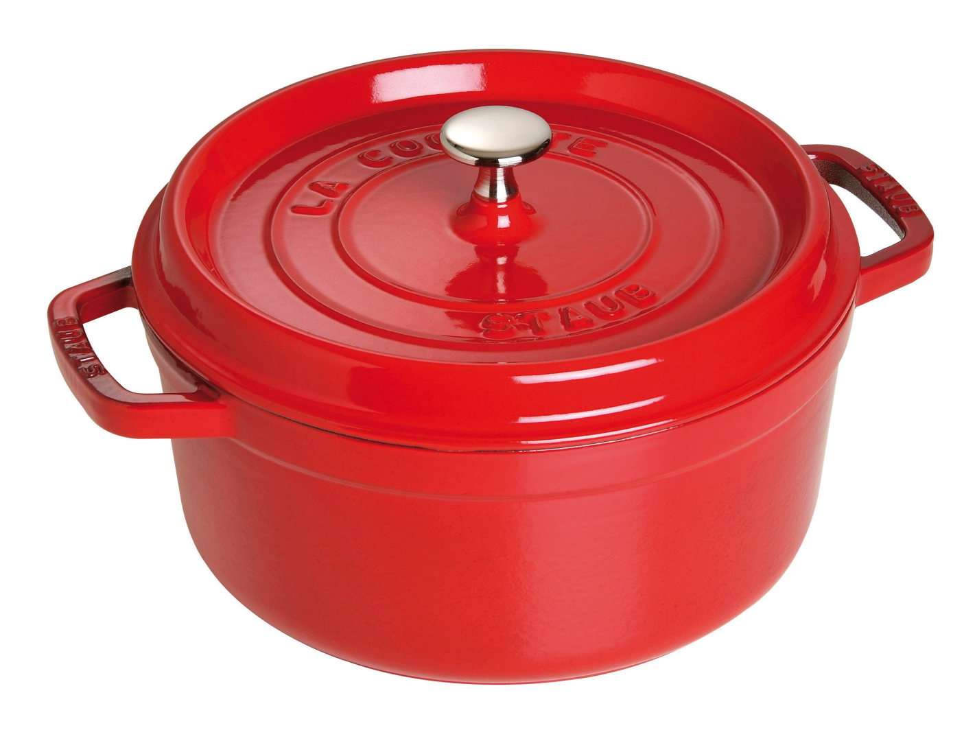 Staub Gietijzeren braadpan Ø 26 cm kers