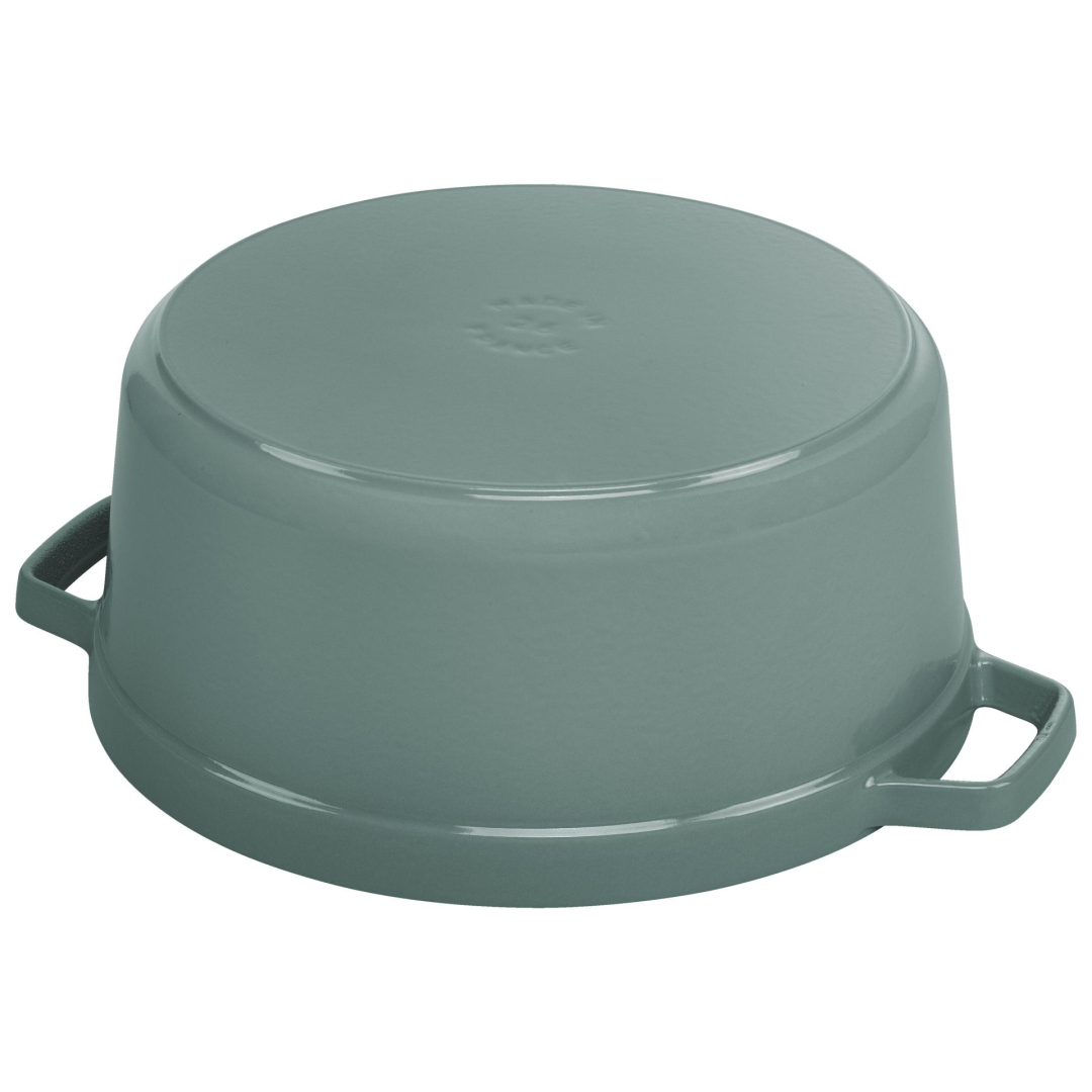 Staub Gietijzeren braadpan Ø 28 cm eucalyptus