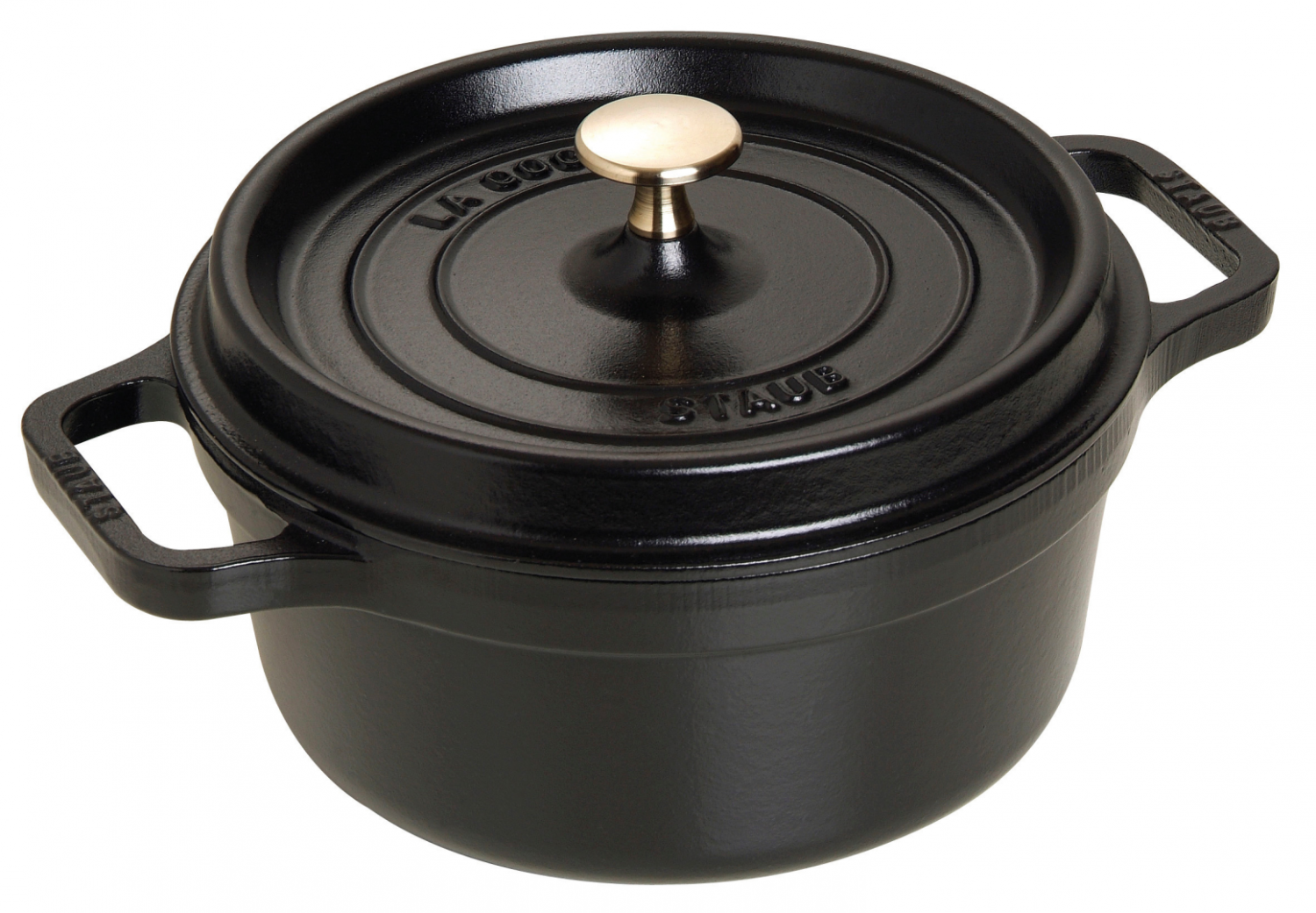 Staub Gietijzeren braadpan Ø 28 cm zwart