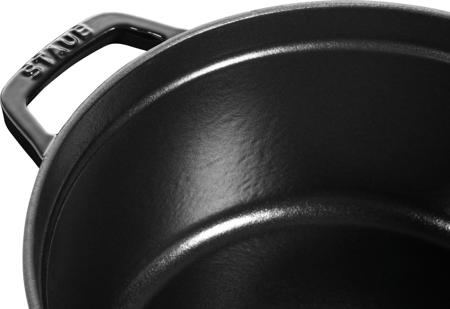 Staub Gietijzeren braadpan Ø 30 cm zwart