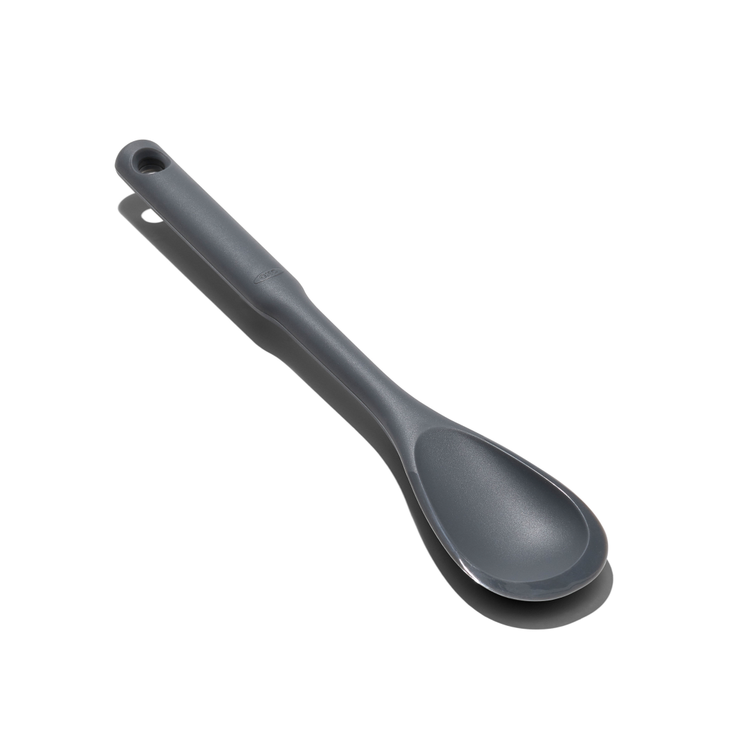 Oxo Good Grips Hak- en roerlepel siliconen grijs