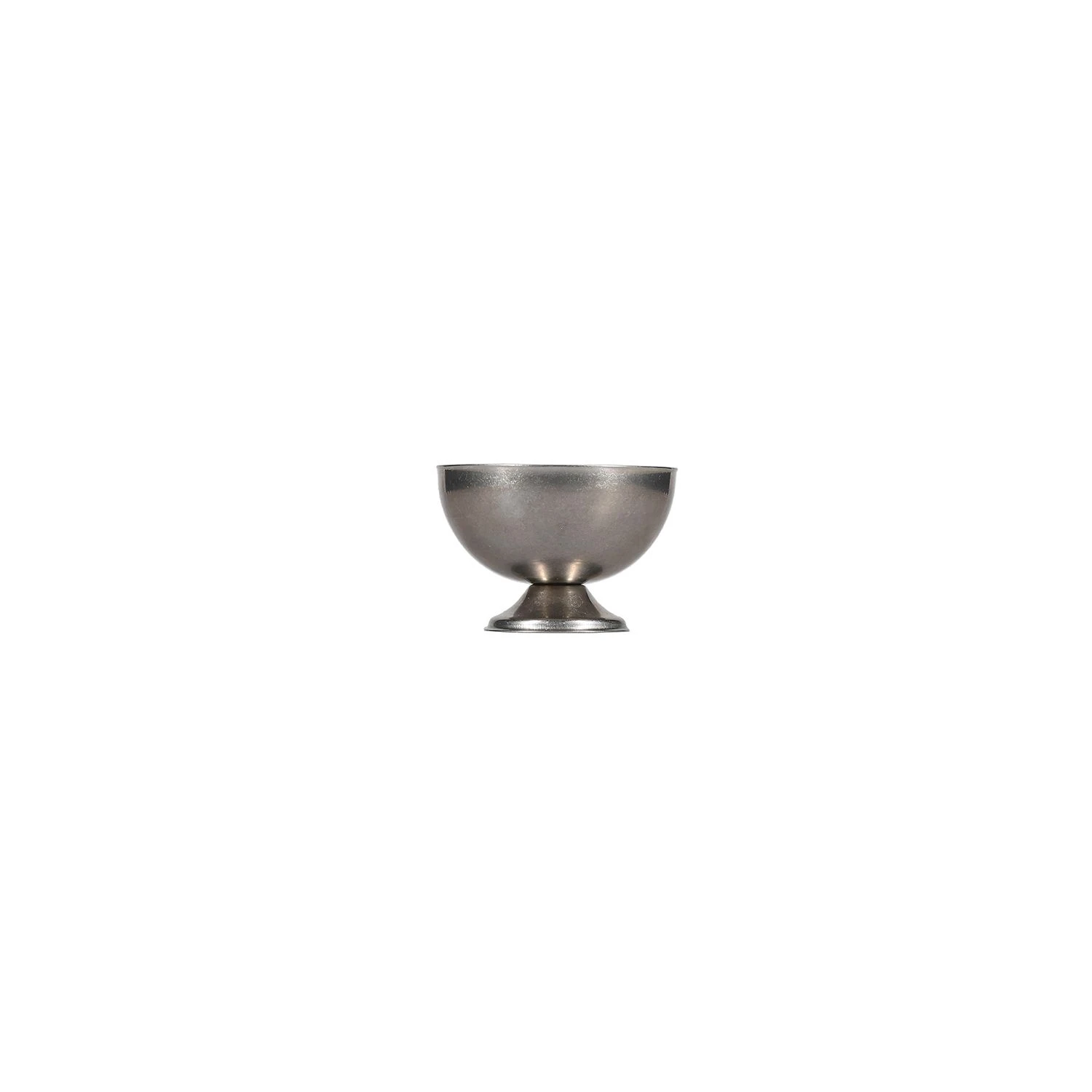 Ijscoupe antique zilver