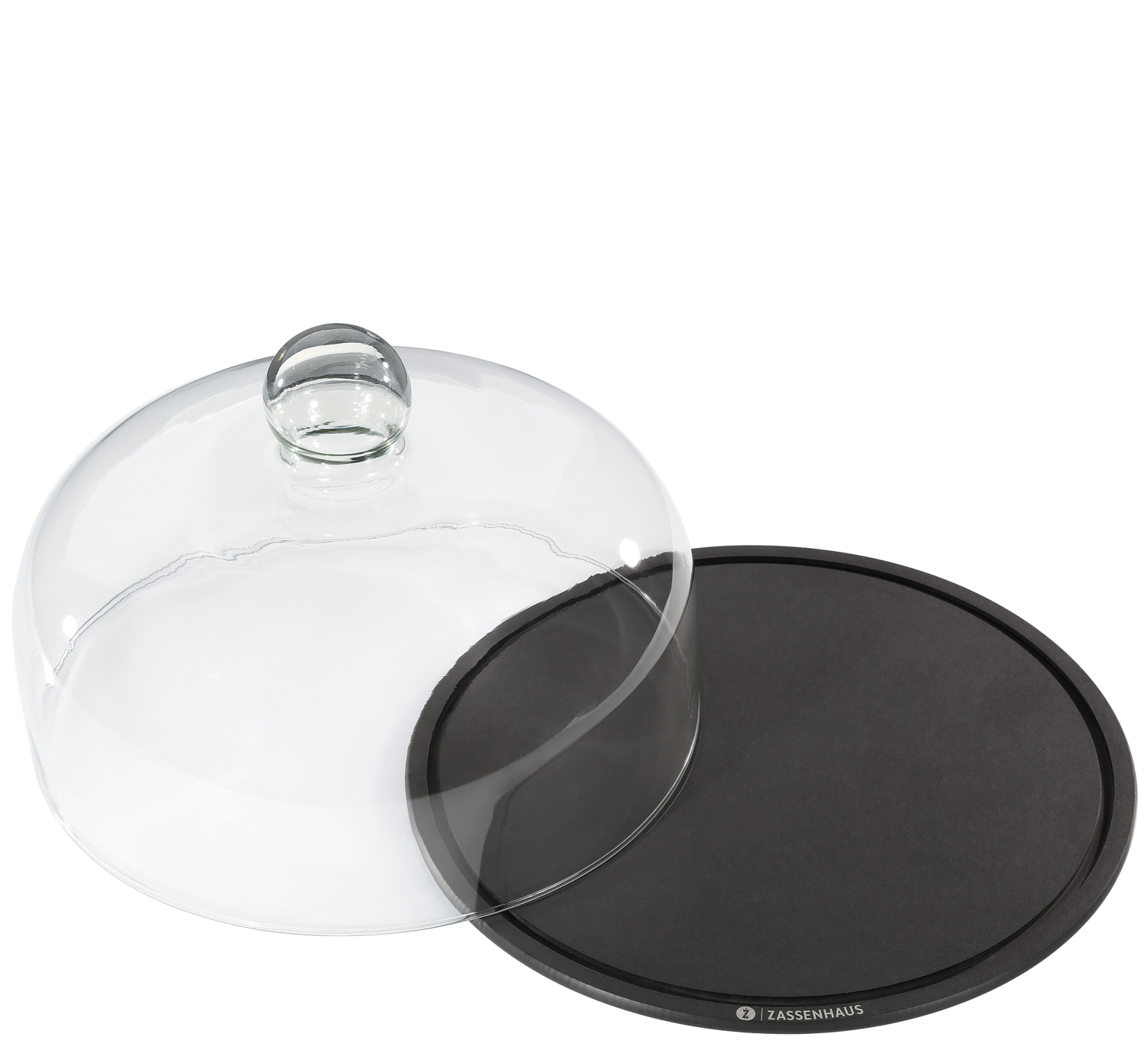 Kaasstolp met glasdeksel COMFORT PLUS Ø 28 cm