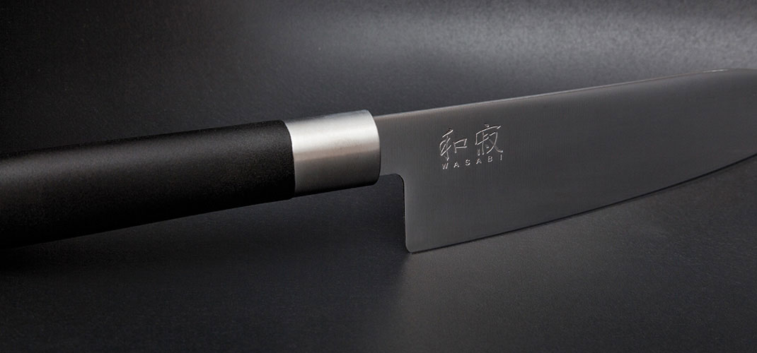 Kai Wasabi Black Santoku koksmes 165mm