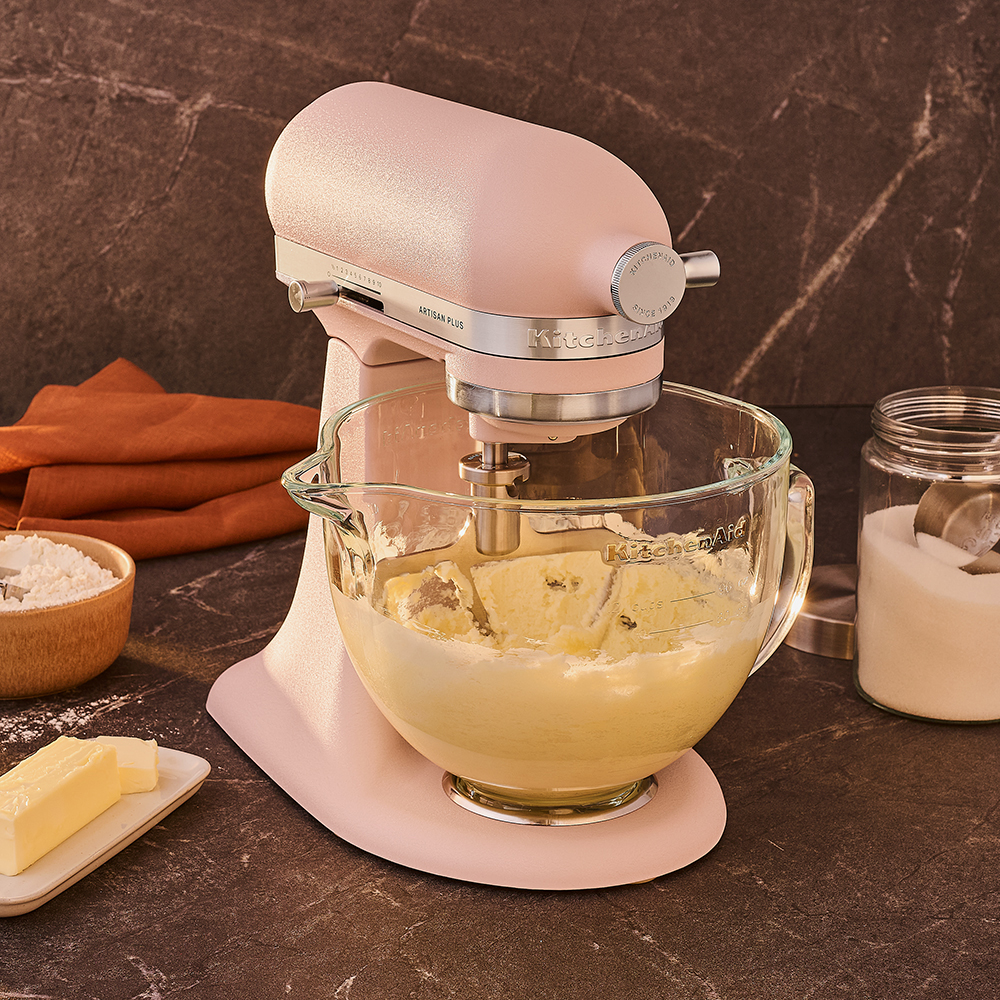 KitchenAid Artisan Plus Mixer 4,7L Feather Pink 5KSM50PKVEFT