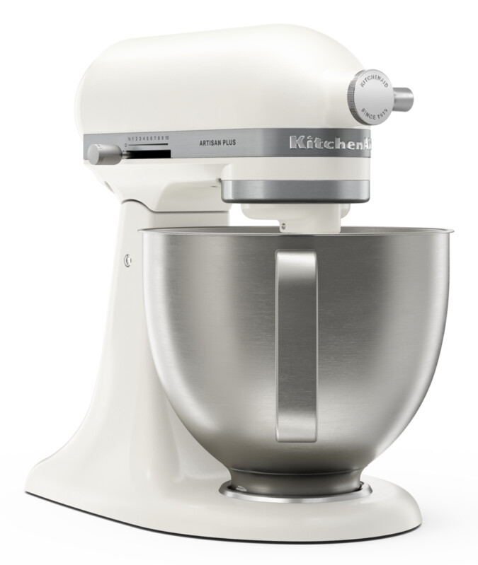 KitchenAid Artisan Plus Mixer 4,7L Porcelain White 5KSM50PKVEPL