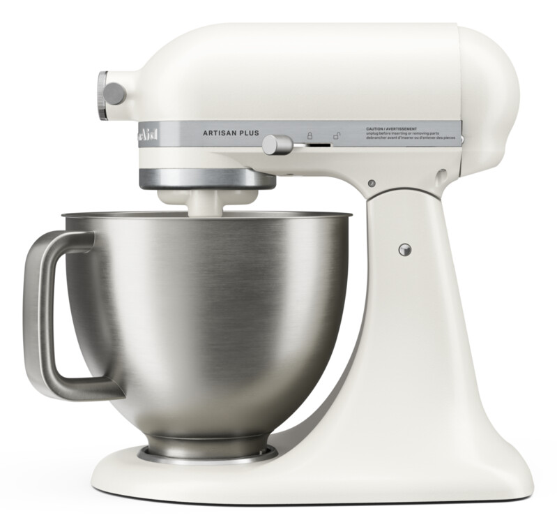 KitchenAid Artisan Plus Mixer 4,7L Porcelain White 5KSM50PKVEPL
