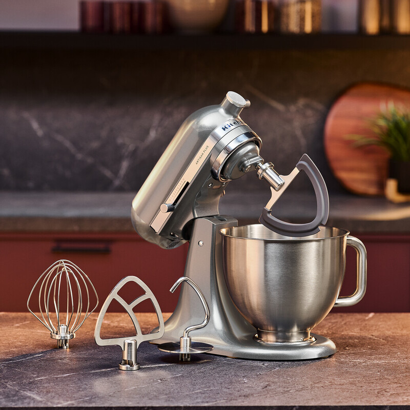 KitchenAid Artisan Plus Mixer 4,7L Tingrijs 5KSM50PKVEMS
